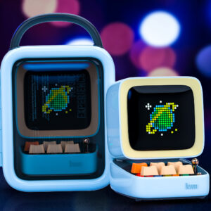 Ditoo-Pro Azul - Parlante Bluetooth Retro Pixel Art