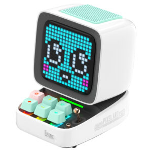 Ditoo-Pro Blanco - Altavoz Bluetooth Retro Pixel Art